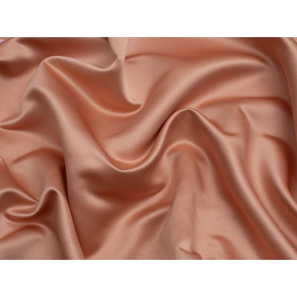 Minerva Classique Duchess Sateng Stoff Rose Gull - per meter Rose Gold