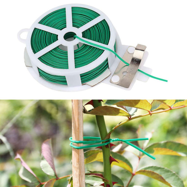 30M Per Roll Gardening Tie Wire Plastic Tie Wire Flower Wood