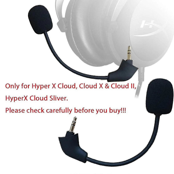 Mikrofonstang Tilbehør 15cm Til Hyperx Cloud 2 Ii