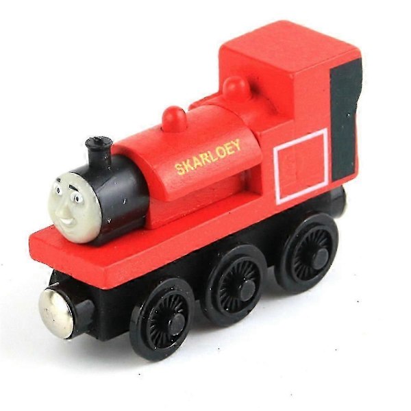 Thoma & Friends Togbane i tre Magnetiske tog Leker Dekor for småbarn Barn Motor Kjøretøy Leketog Biler for gutter jenter 6