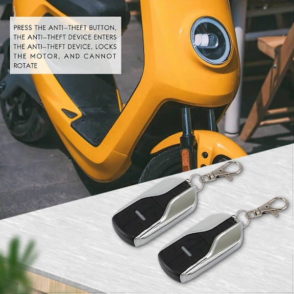 Ebike Larmsystem 36V 48V 60V 72V med Två Brytare för Elektrisk Cykel/Skoter Ebike/Borstlös Kontroller