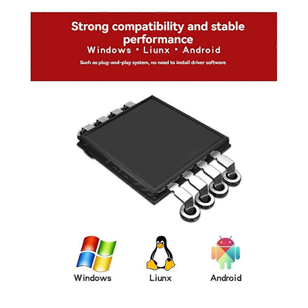 USB RFID-lukija 125 kHz EM4100 ID Kosketukseton Herkkyys Älykortinlukija TK4100 Tukee Windows- ja Linux-järjestelmiä