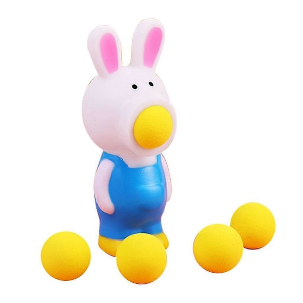 Anti Stress Söt Squishy Leksak Skjutspel Leksak Med Skumbollar Popper Leksak Pig
