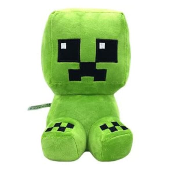 Minecraft Creeper Plys 26cm Grøn/Sort