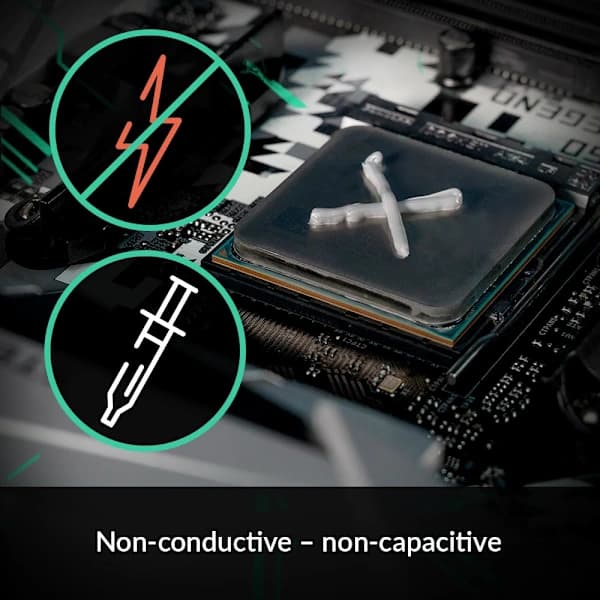 Premium kølepasta til alle processorer (CPU, GPU - PC, PS4, XBOX), meget høj varmeledningsevne, lang holdbarhed
