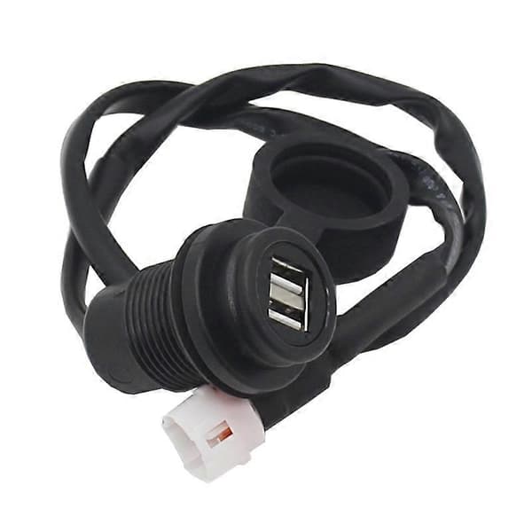 til MT-09 SP-MT07 XSR700 XSR900 Tracer - Dual-USB Oplader - Stikadapter