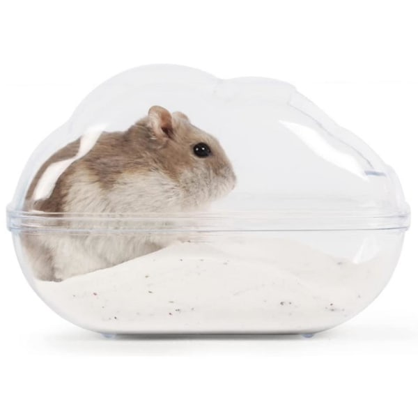 Sand Bath For Hamster (m), Transparent Sand Bath For Hamster With Shovel, Cage Accessories For Guinea Pig, Gerbil, Dwarfs