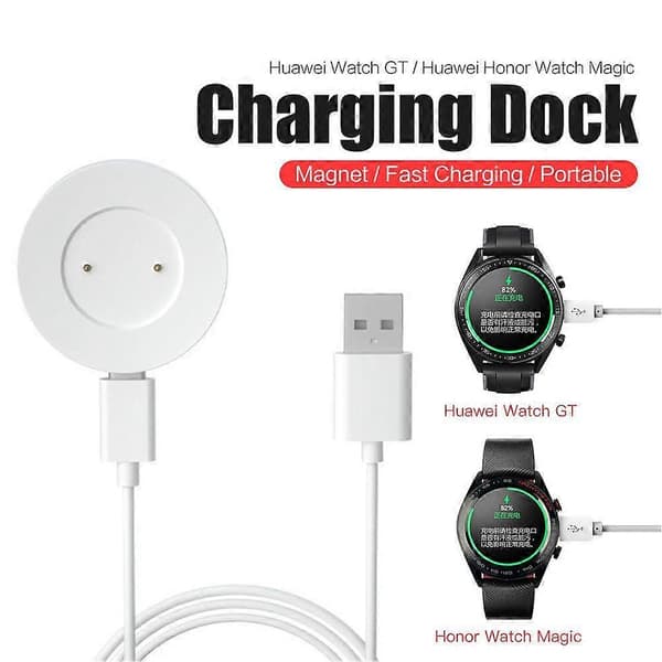 Opladningsbase til Huawei GT/GT2/ Watch White