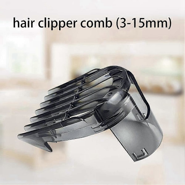 Hårklipparkam 3-15 mm för Philips QC5510 QC5530 QC5550 QC5560 QC5570 QC5580 Hårtrimmer Ersättningskam