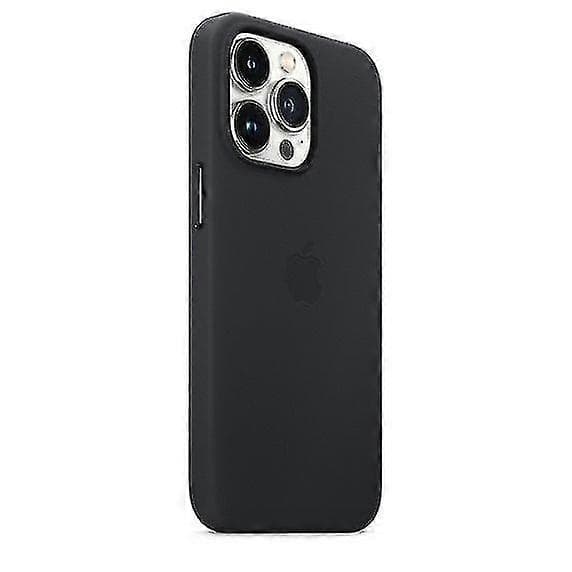 Läderfodral för iPhone 13 Pro med MagSafe Midnight Black