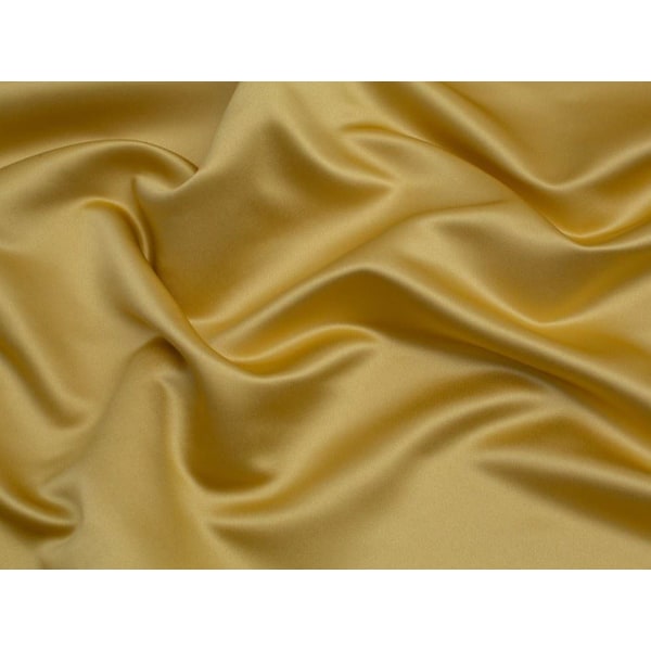 Minerva Classique Duchess Satin Tyg Gyllene - per meter Gold