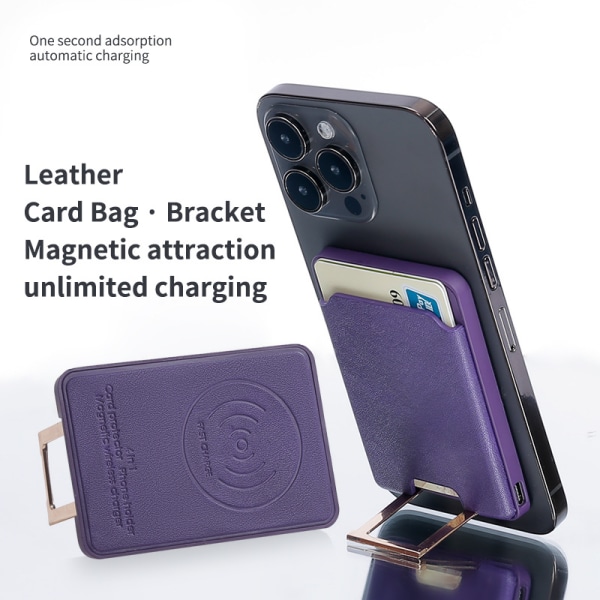 Telefonkorthållare – Självhäftande kortficka – Phone case – Lycra
