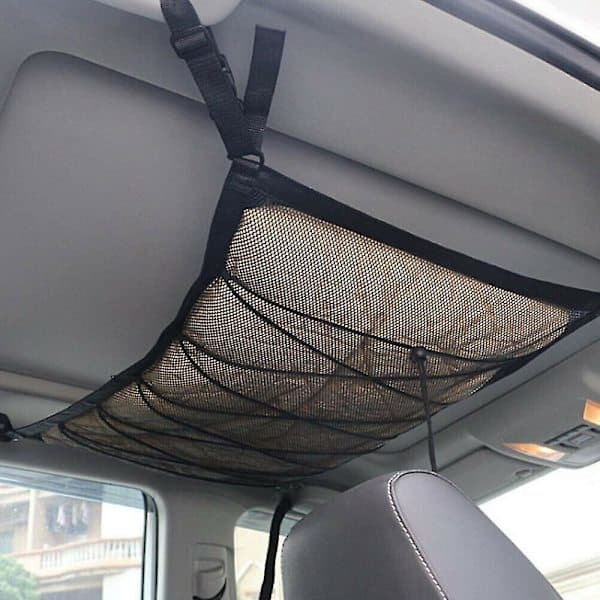 Biltag Net Tag Lastnet Opbevaringspose Lommer Til SUV Van Autocamper 90x60cm