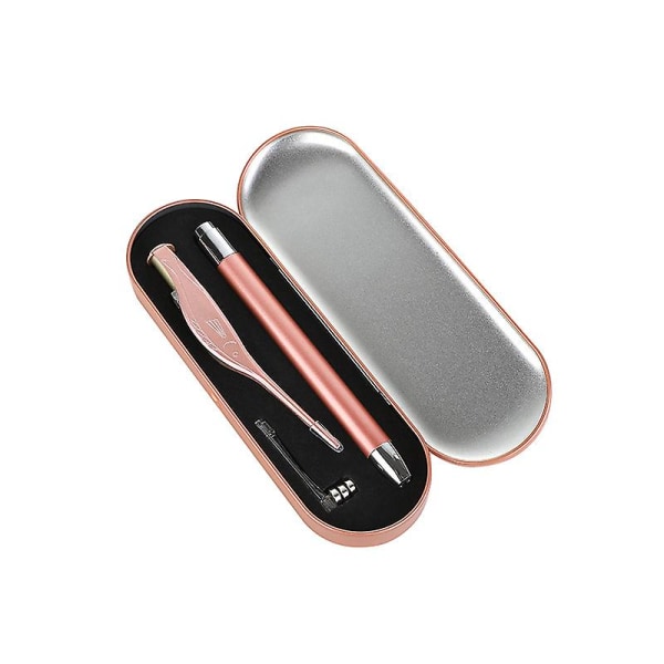 2 Pack Ear Wax Removal Tools With Light - Human Ear Picks Cleaning Kit, Ear Tweezer Spoon And Ear Tweezers, Gift Set With Case (rose Gold)