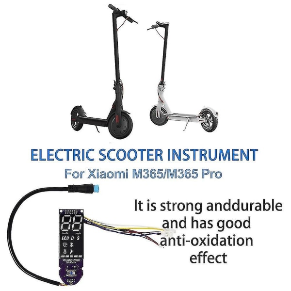 M365 Pro instrumentpanel för Xiaomi M365 Scooter Bt kretskort med skärmkåpa för Xiaomi M365 Scooter M365 Pro tillbehör