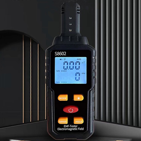 3-i-1 Strålingsdetektor Dosimeter Geiger Tæller/EMF Elektromagnetisk Tester