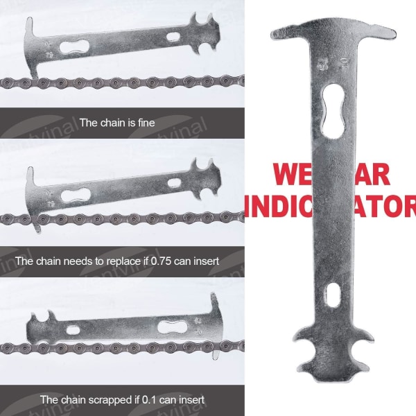 Universal pyörän ketjun korjaustyökalu 7, 8, 9, 10, 11, 12 nopeuksille,