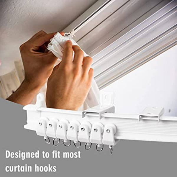 Flexible Curtain Rod, 3 Meter Extendable Curtain Rod, Curtain