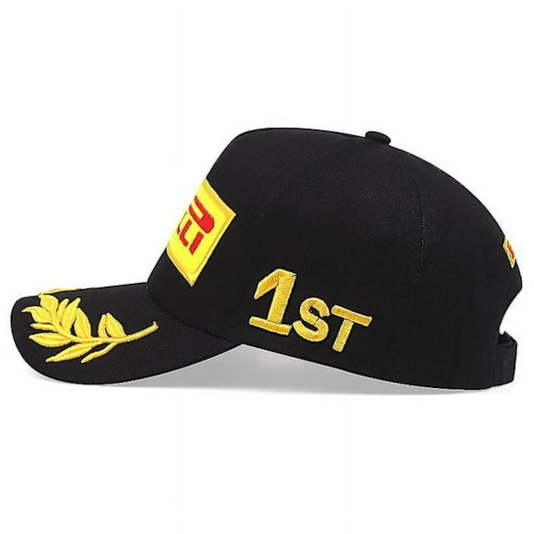 Ny Broderad Basebollkeps F1 Racinghatt Utomhus Sport Off-road Bilhatt Herr & Dam Mode Hip-hop Hatt