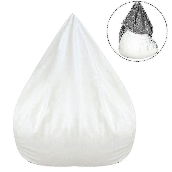 Nytt Innerfoder För Sittsäck Överdrag Stor Lätt Rengöring Soffsäte (Fyllning ingår ej) coolwhite 80x90cm