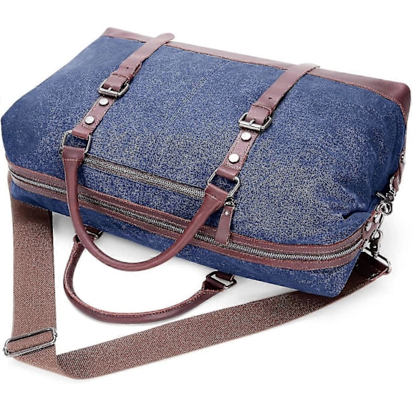 Baosha Hb-14 Canvas Rejsetaske Weekendtaske Håndbagage Rejse Duffel Overnatningstaske (Grøn)