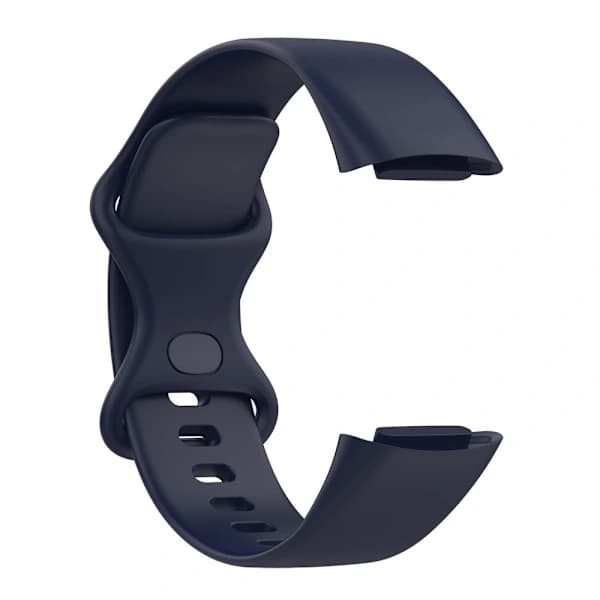 Fitbit Charge 6 / 5 Armbånd TPU (L) Mørkeblå