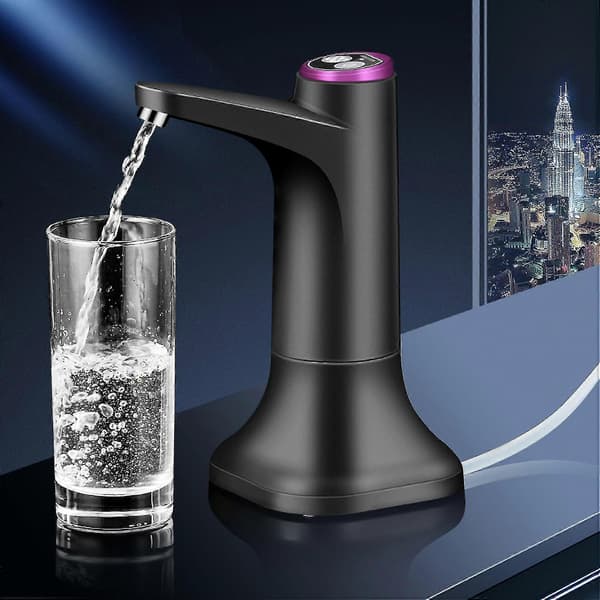Elektrisk Vattenpump Med Bas USB Vattendispenser Portabel Automatisk Vattenpump Hinkdispenser -
