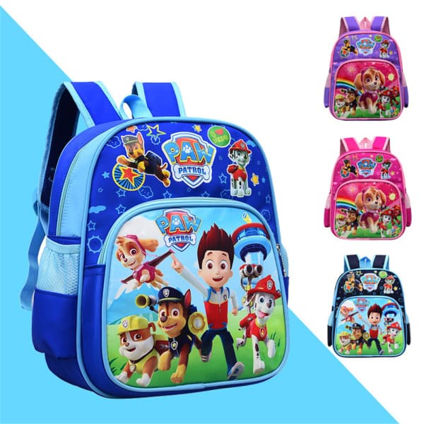 PAW Patrol Ryggsäck för barn Axelväskor Skolväska rosaröd
