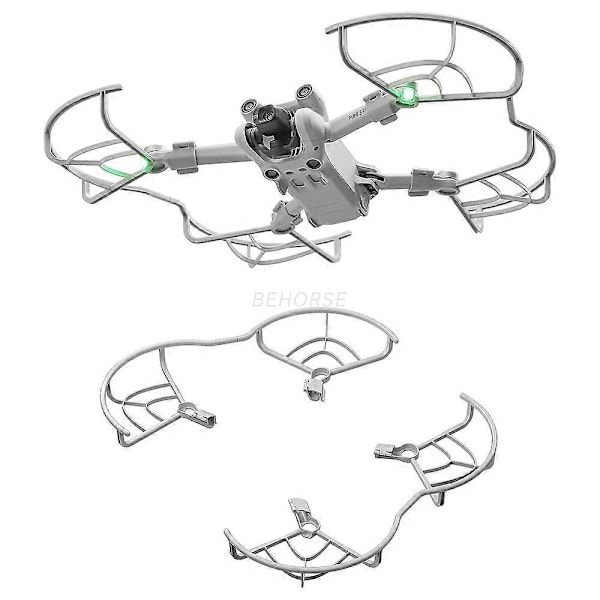 Drone Propelbeskyttelse til Mini 3 Pro Propeller Beskyttelsesvinge Ventilator Beskyttelsesring Beskyttelsesbur til DJI Mini 3 Pro Propeller Guard