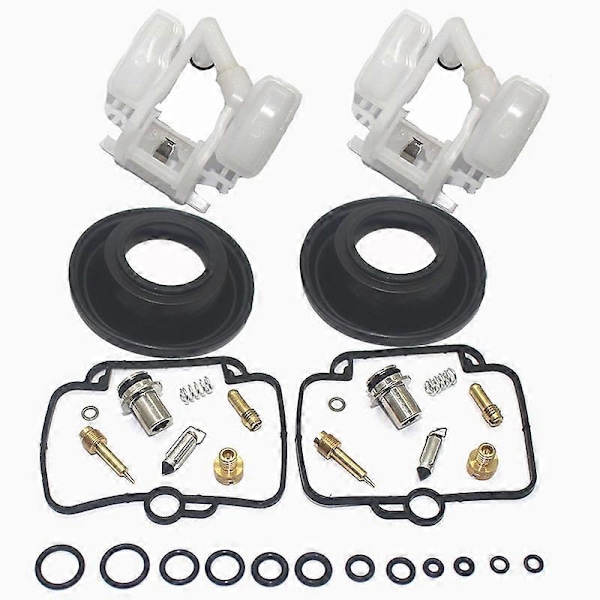 2 sæt til GS500 GS500E GS500F GS 500 E 500E 500F Motorcykel karburator reparationssæt stempelmembran flyder 1