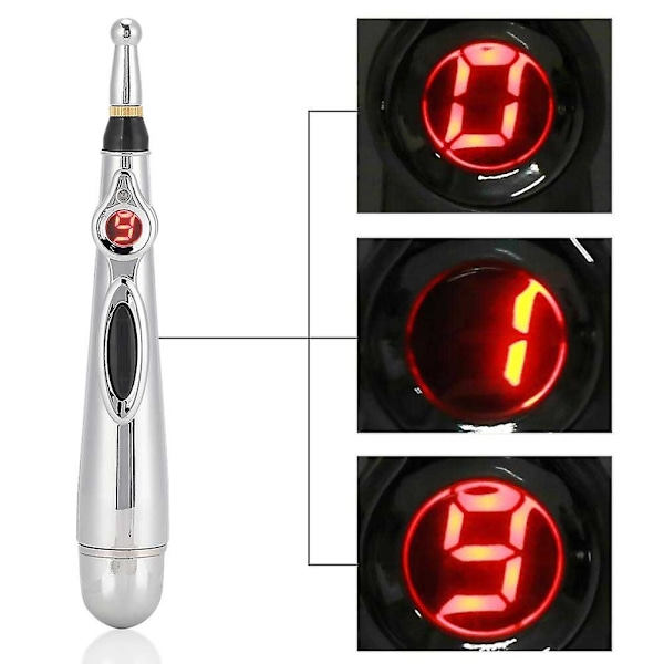 Elektronisk Akupunktur Pen Meridianer Kropsmassager Energi Pen Smertelindringsterapi