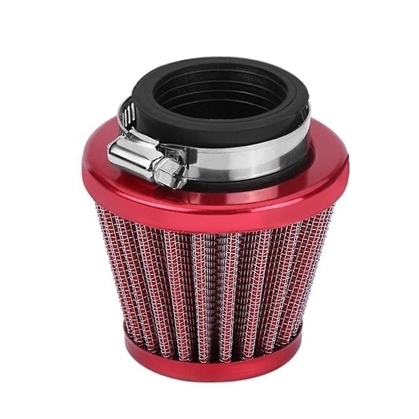 8mm Universal Motorcykel Motorcykel ATV Dirt Bike Luftfilter Rengøringsudskiftning - Red