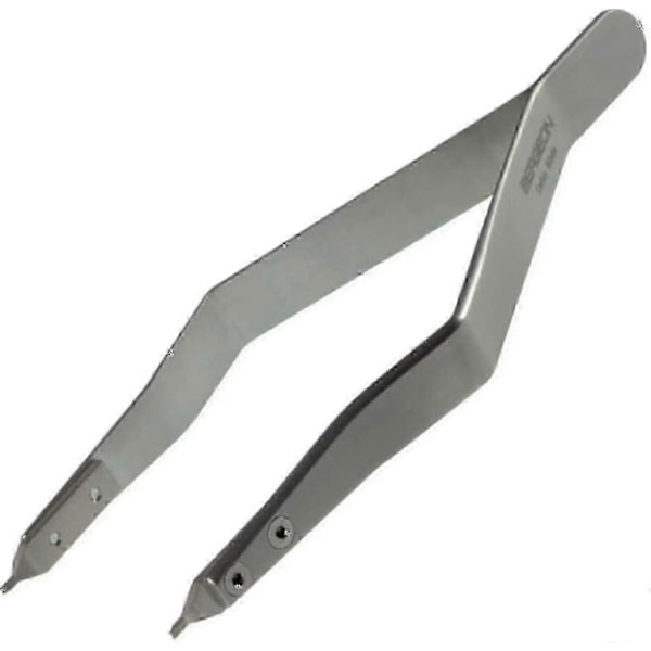 Metalbåndsspænde Tang Fjederstang Korn Tang Rustfrit Stål Ergonomisk Urmagerværktøj,
