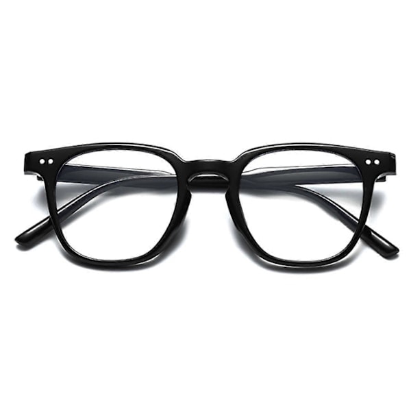 Sinivalosuojalasit, 2 kpl Pyöreät Anti-sinivalo PC-pelilasit Muotilasit, Blue Light Blocking Glasses, Ilman Vahvuuksia