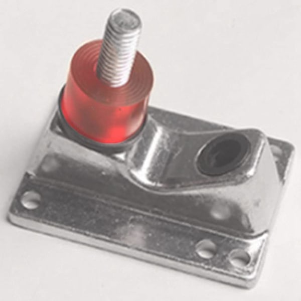 2 sæt skateboardhjul, aluminiumslegering, skateboardtrucks, gummi, firehjulede longboarddele, cruiser, sølv