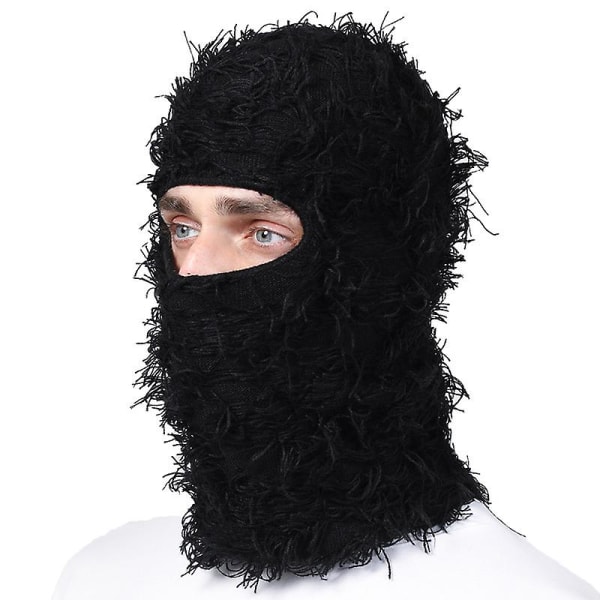 Sliten Balaclava Skimaske, Balaclava Skimaske, Balaclava Motorsykkel Vintermaske, Full Face Balaclava For Ski Klatring Vinter Menn Og Kvinner