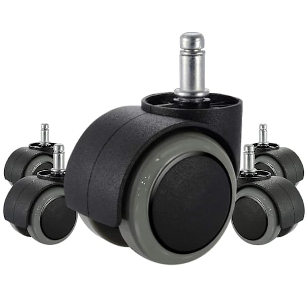 Kontorsstolshjul, 5-pack, Passar Ikea Stol (10mm X 22mm) Tunga