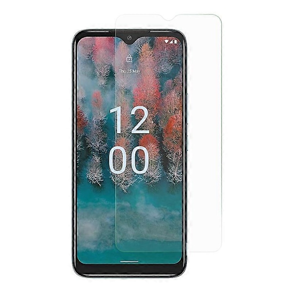 Härdat glas 0,3 mm med rundade kanter, skärmskydd, explosionssäkert för Nokia C12 Plus/C12 4G/C12 Pro