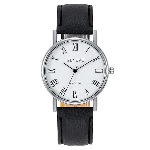 Poikien kello miesopiskelijalle, business casual -muotitrendi digitaalisella pinnalla ja rannekorulla White brown