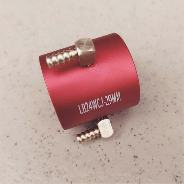Aluminium 24mm / 36mm Motor Vandkølingskappe Køleplade til 24 Serie 2435 2440 2445 RC Båd Marine Børsteløs Motor js