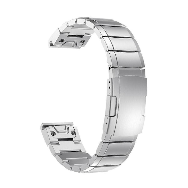 Titanium Alloy Rem Til Garmin Fenix 8 AMOLED 47mm Silver