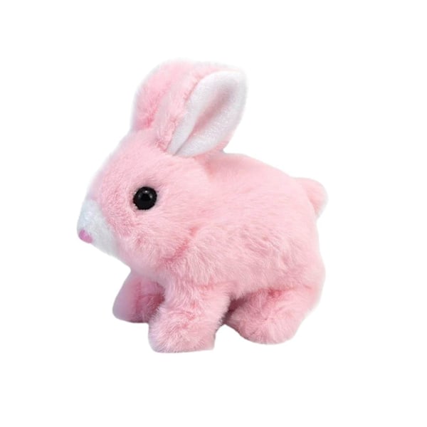 Bunny Interaktivt Læringslegetøj, Kanin Kan Gå Og Tale - Pink
