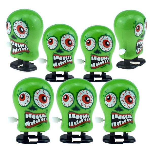 7x Monster Jump Ups Hoppande Fjäder Mini Monster För Barn, Festpåsar Adventskalender Födelsedagspresent För Barn Flicka Pojke