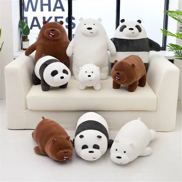 Pehmolelu 40 cm Kawaii We Bare Bears -pehmolelu, TH