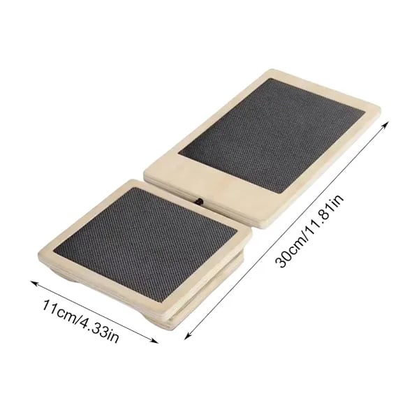 Wooden Foot Stretcher and Multifunctional Balance Board to Improve Stability and Prevent Sports Injuries