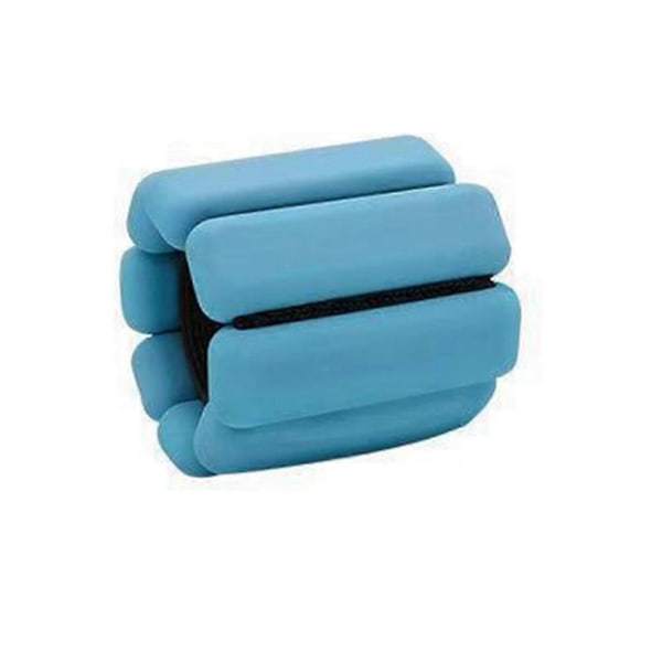 Justerbart 1/4 kg Håndleds- og Ankelvægte Sæt til Yoga, Dans, Barre & Pilates Blue 1 Pound