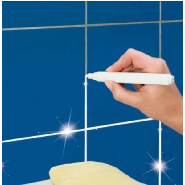 Fugepen - forny fugene - White