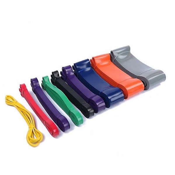 Harjoitusvastuskuminauha - Powerbands - Keltainen