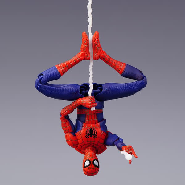 SV ACTION Spider-Man: Into the Spider-Verse Fed Peter Parker Actionfigur Model
