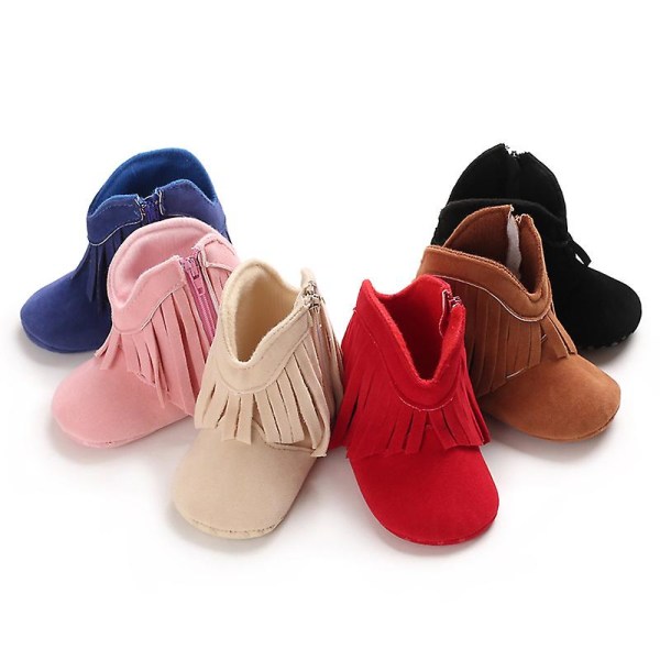 Baby Shoes Warm Cotton Shoes-red13cm